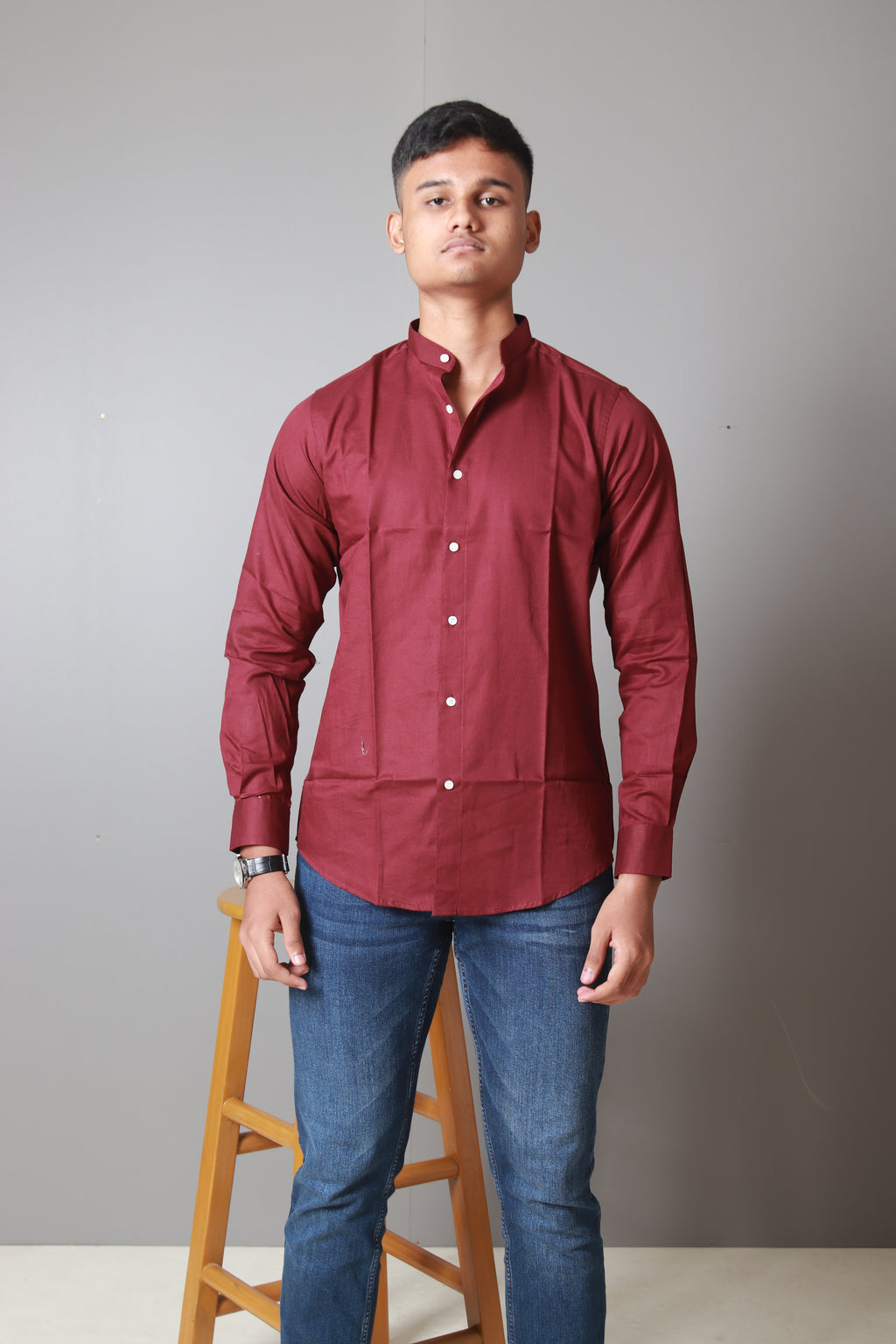 Maroon Shirt